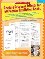 Reading Response Trifolds for 40 Popular Nonfiction Books, Grades 2-3