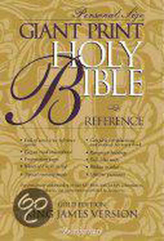 KJV Giant Print Reference Bible 9780310912262 Boeken bol