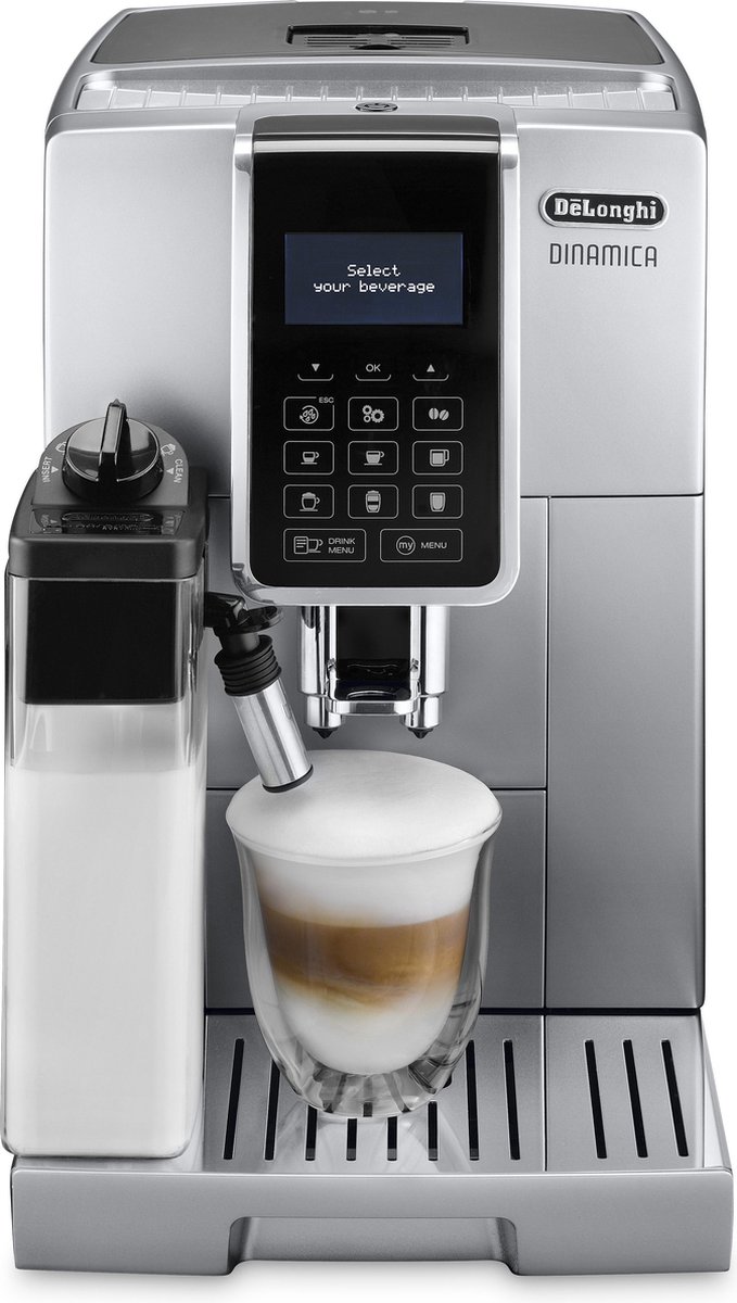 De'Longhi Dinamica ECAM350.75.S - Volautomatische espressomachine - Zilver  | bol.com