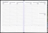 Diary Select Bureau agenda 2021 Voyager met Luma omslag (A5+) Blauw