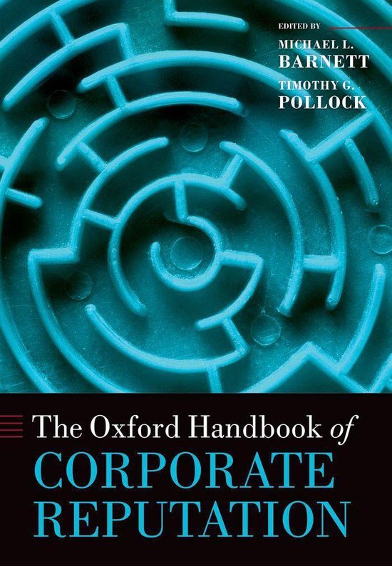 Oxford Handbooks - The Oxford Handbook of Corporate Reputati ... - cover