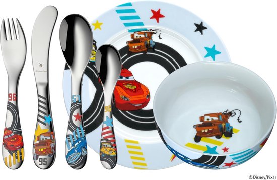 hemel Rimpels Nauwkeurig WMF KIDS Disney Cars Kinderservies - 6-delig | bol.com