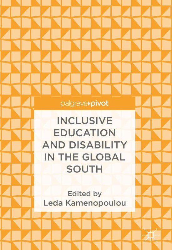 Inclusive Education and Disability in the Global South - cover