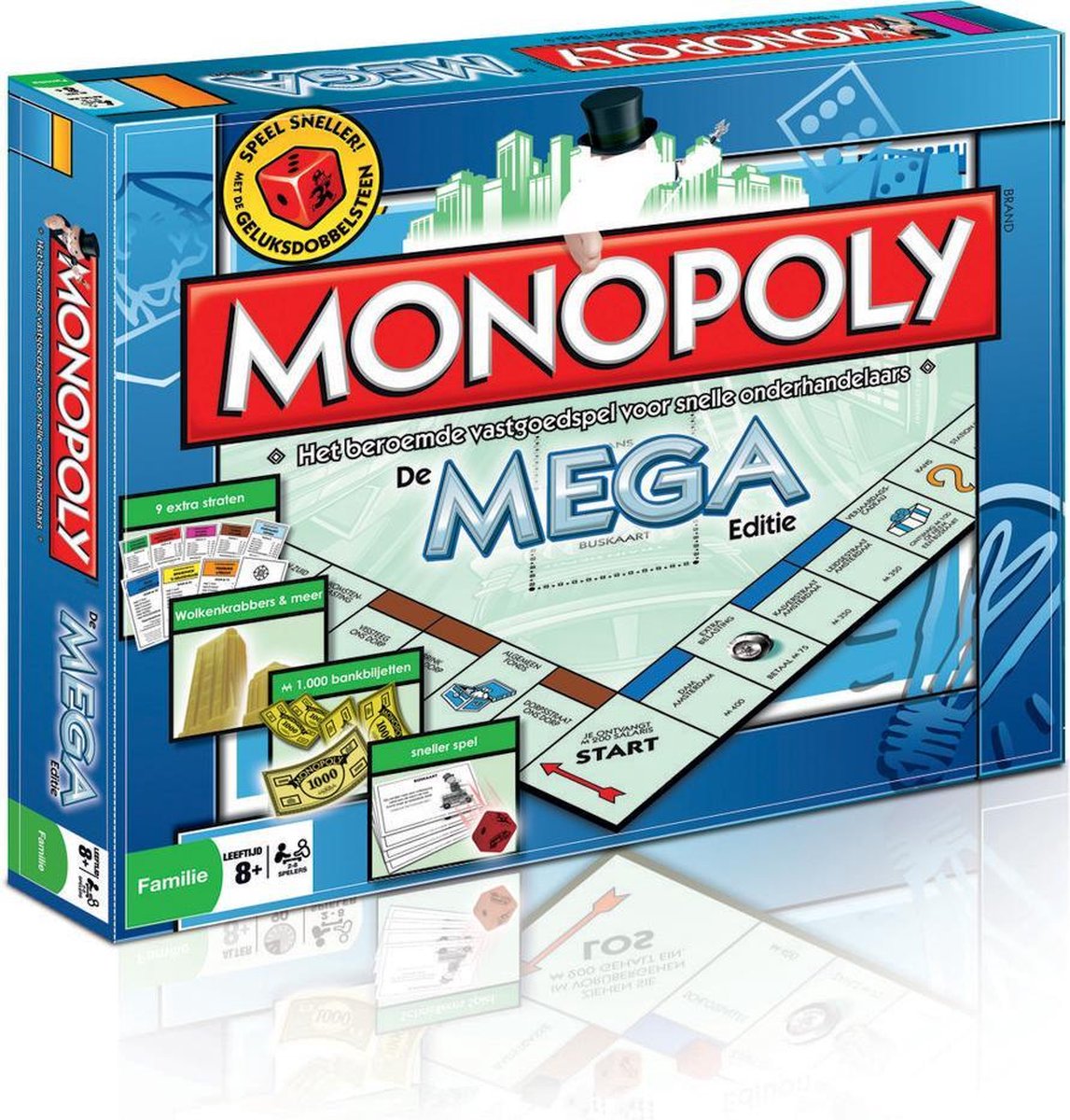 Nationaal kiezen commentaar Monopoly Mega - Bordspel | Games | bol.com