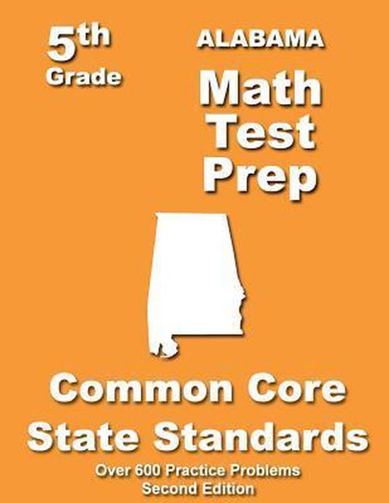 Alabama 5th Grade Math Test Prep - cover
