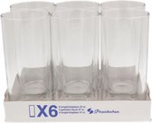 6 Pasabahce Longdrinkglazen - 27cl | Drinkglas | Glazen | Waterglas | Waterglazen | Drinkglazen