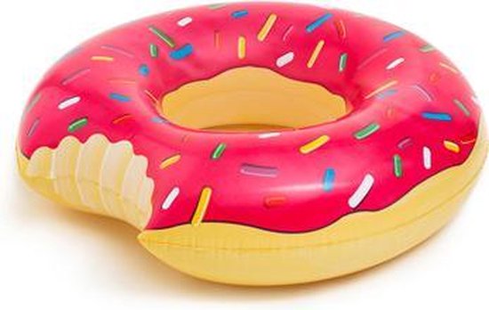 iets morgen invoeren BigMouth Donut zwemband - Roze | bol.com