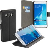 HC zwart bookcase voor de Samsung Galaxy J7 2016 wallet cover