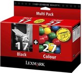 Lexmark 17 / 27 - Inktcartridge / Zwart
