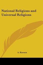 National Religions And Universal Religions
