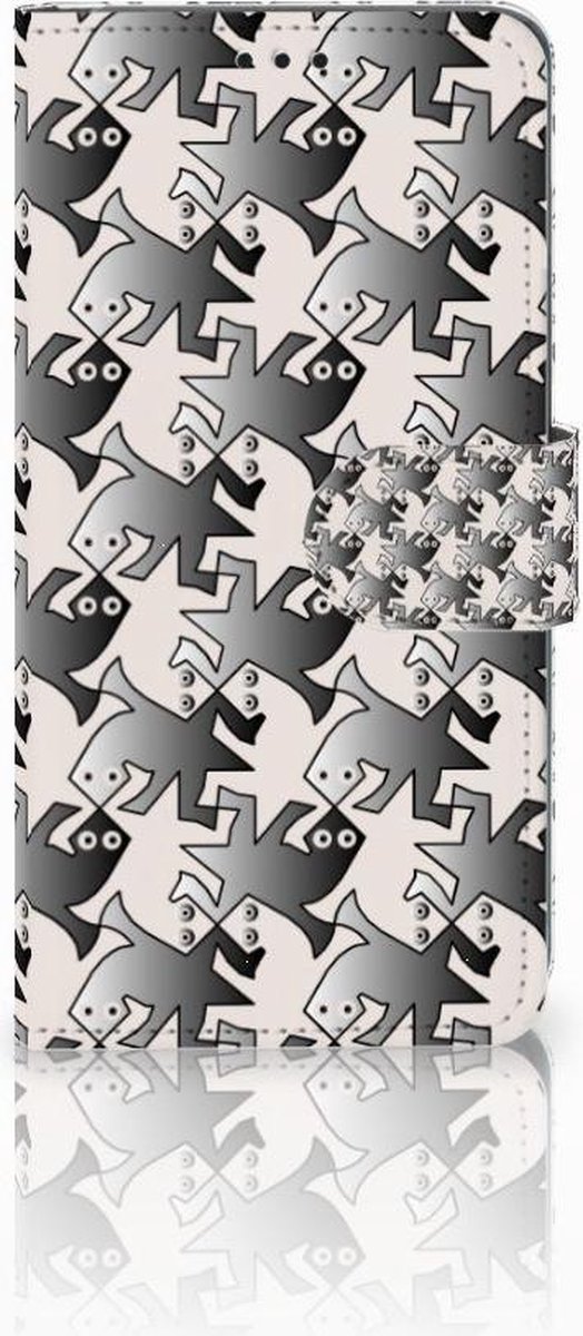 Samsung Galaxy S10 Telefoonhoesje met Pasjes Salamander Grey