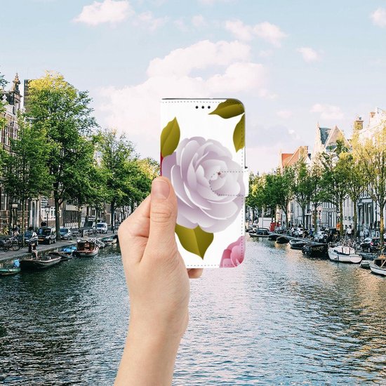 Couverture personnalisée Téléphone Case Motorola Moto G7 | G7 Plus Coque Des Roses cadeau de Mariage