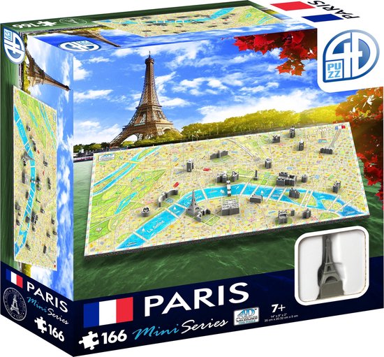 Mini puzzle 4D Cityscape Paris