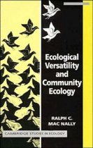 Cambridge Studies in Ecology- Ecological Versatility and Community Ecology