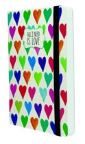 LEGAMI notitieboek Hearts - 13x18cm - Gelinieerd