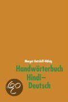 Handwörterbuch Hindi-Deutsch