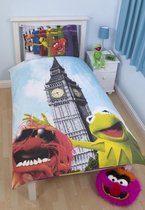Dekbedovertrek Muppets Sesamstraat