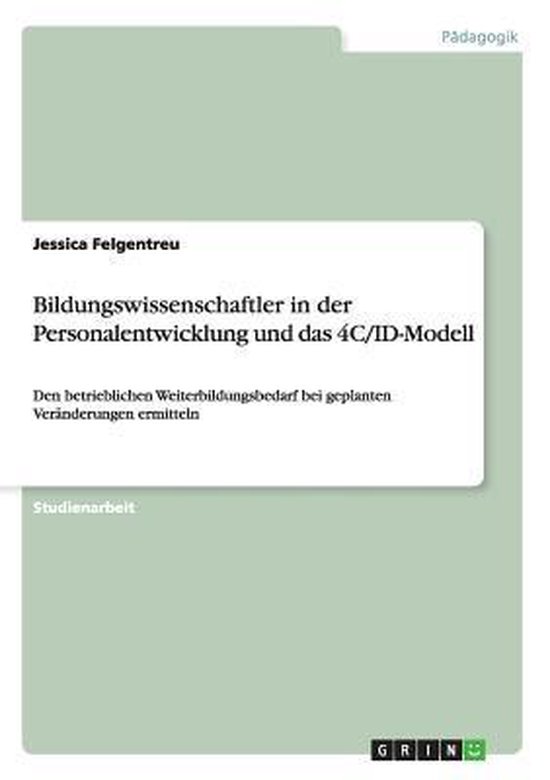 Bildungswissenschaftler in der Personalentwicklung und das 4 ... - cover