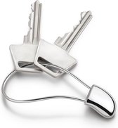 Georg Jensen Sleutelhanger Helena Rohner 9,5 X 2,7 Cm Rvs Zilver