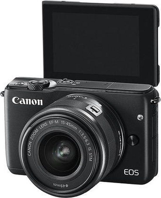 Lens Canon M10 Video Canon EOS M10 15-45mm IS STM Zwart Bol