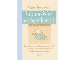 Gastenboek voor kraamvisite en babyborrel