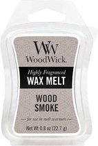 WoodWick - Wood Smoke Wax Melt ( kouř a dřevo ) - Vonný vosk