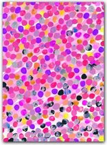 Confetti Garden Notecard Set in Glossy Two-Piece Box, Museum Quality Stationery Set