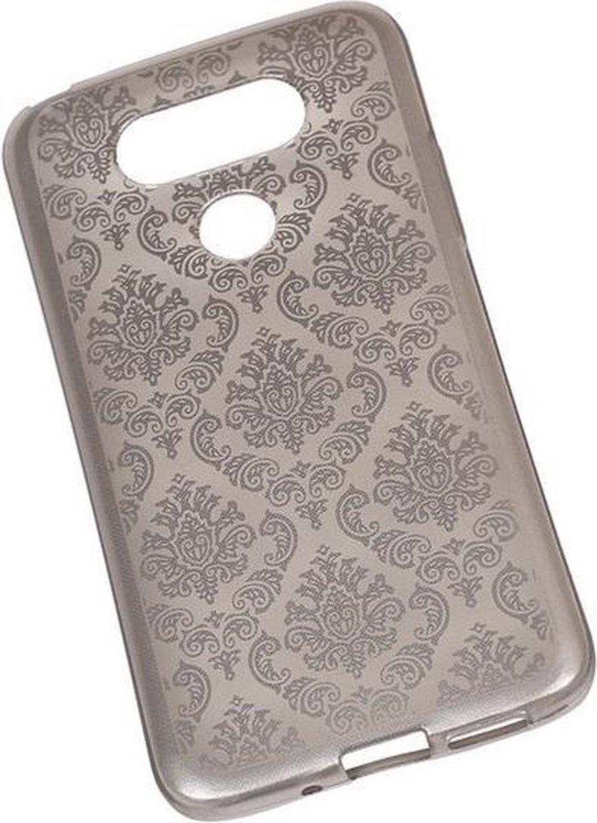 Zilver Brocant TPU back case cover hoesje voor LG G5