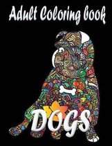 Adult Coloring Book Dogs