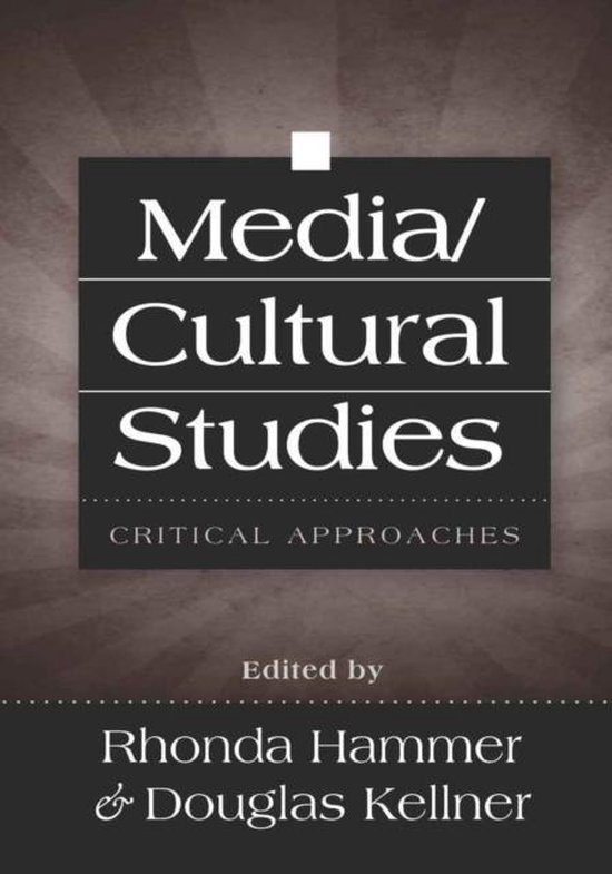 Media/Cultural Studies - cover