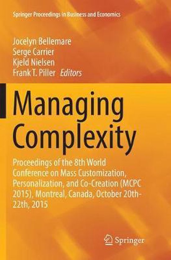Springer Proceedings in Business and Economics- Managing Com ... - cover