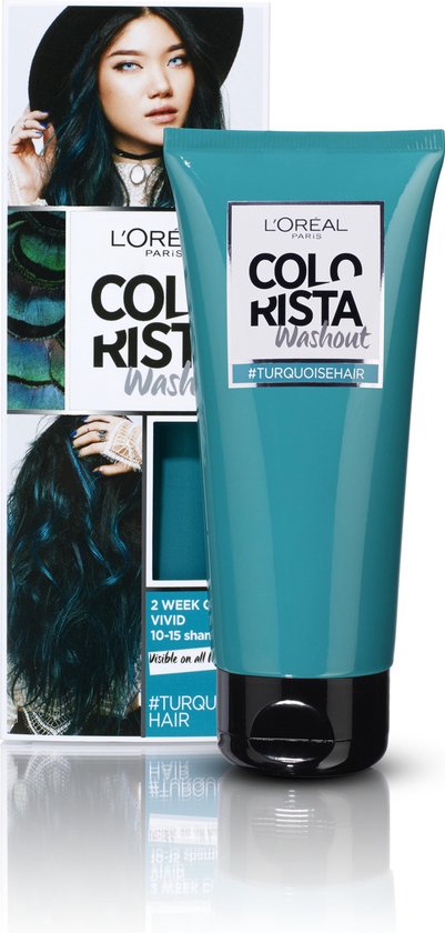 Verpletteren Wereldvenster Psychologisch L'Oréal Paris Colorista Washout Haarverf - Turquoise - 1 tot 2 weken  Kleuring | bol.com