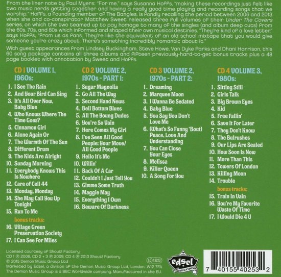 Completely Under The Covers, Susanna Hoffs CD (album) Muziek