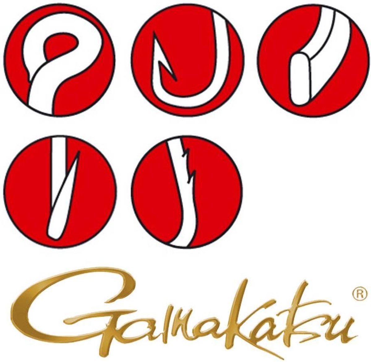 Gamakatsu Ls-3113R Haak Maat 4, Rood