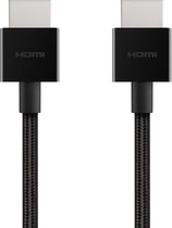 Belkin AV10176BT1M-BLK, 1 m, HDMI Type A (Standard), HDMI Type A (Standard), 7680 x 4320 pixels, 48 Gbit/s, Noir