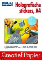 Holografische Stickers A4 - startdust