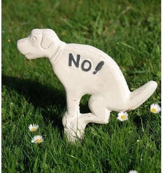 NO dog caca (blanc) - lot de 3 pièces | bol.com