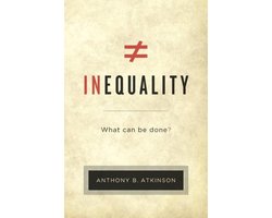Omslag van Inequality What Can Be Done