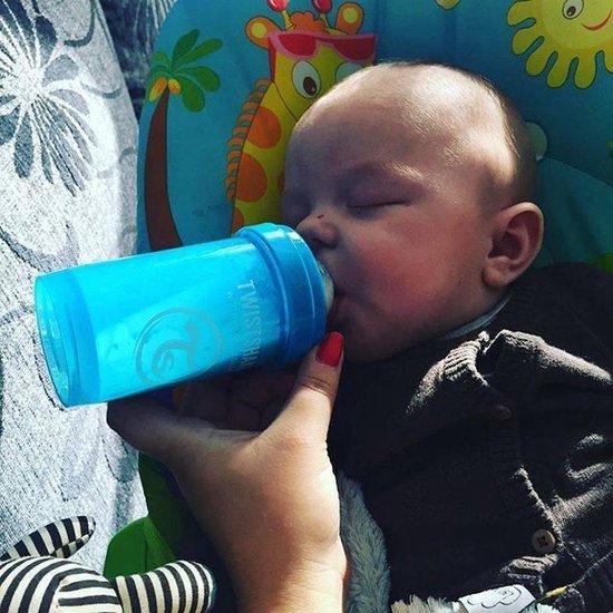 Twistshake Anti-colic babyfles - Aqua - 330ml van Twistshake — afbeelding 5