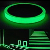 Glow in the dark Tape - Reflecterende plakband - Lichtgevende Tape - Muursticker - 10 Meter