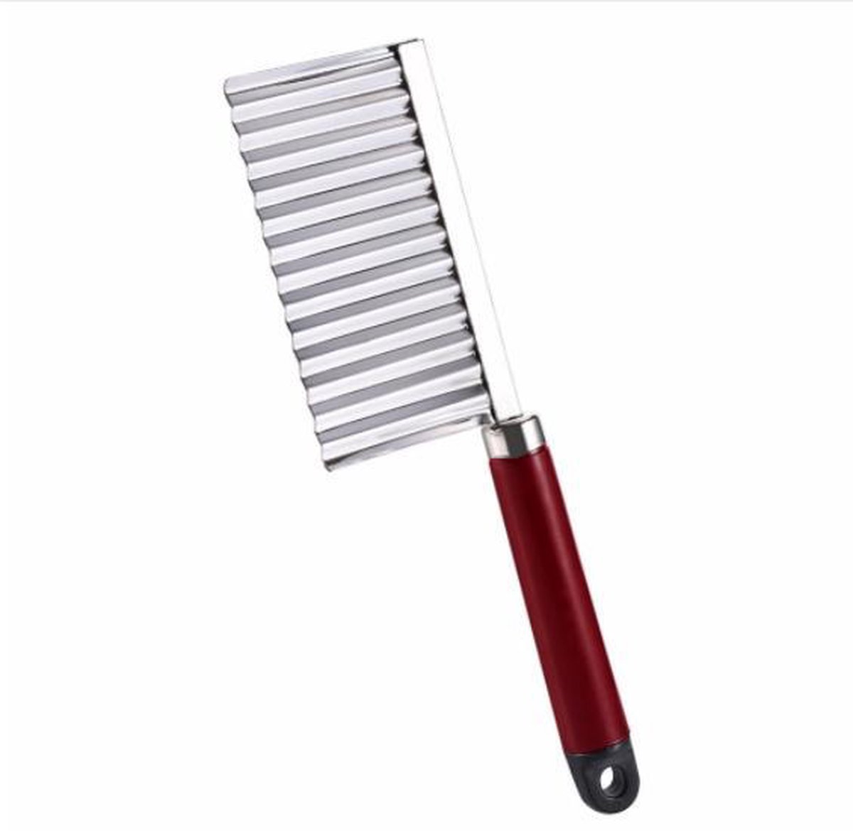 Bol.com Multifunctioneel Keuken Kartelmes - Frietsnijder - 22 cm – RVS – 3D aanbieding