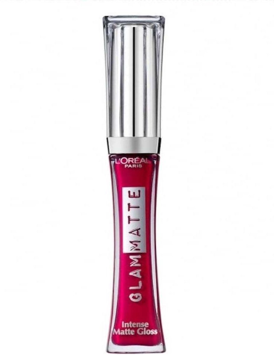 L'Oreal Glam matte lipgloss - 510 Cherry Crop - 8 ml