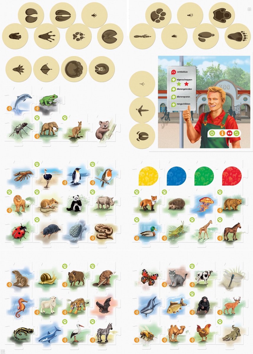 tiptoi® spel Avontuur in het Dierenrijk - Ravensburger - Leersysteem — afbeelding 2