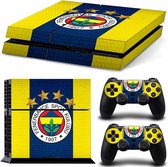 Playstation 4 Sticker | PS4 Console Skin | Fenerbahce | PS4 Fenerbahce Sticker | Console Skin + 2 Controller Skins