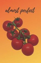 Tomato Lovers Blank Lined Journal Notebook