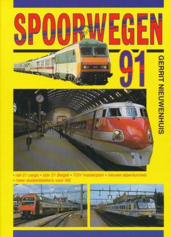 Spoorwegen 1991 - cover