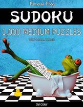 Famous Frog Sudoku 1,000 Medium Puzzles with Solutions