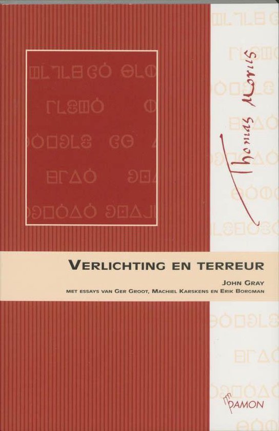 Cover van het boek 'Verlichting en terreur / druk 1' van John Gray