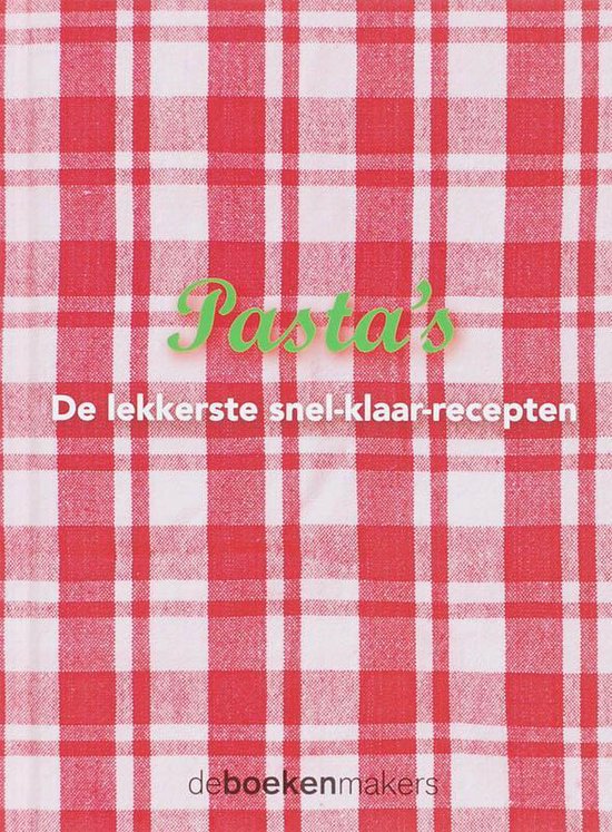 Cover van het boek 'Pasta's'