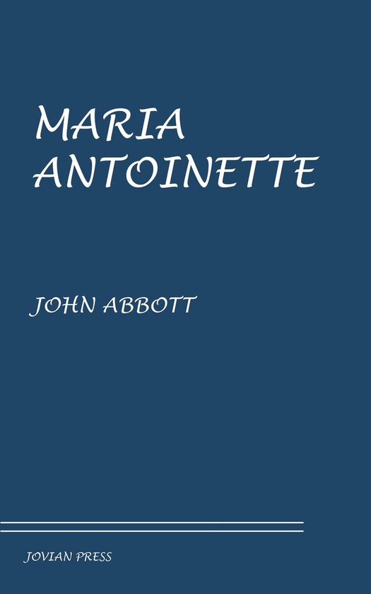 Maria Antoinette - cover